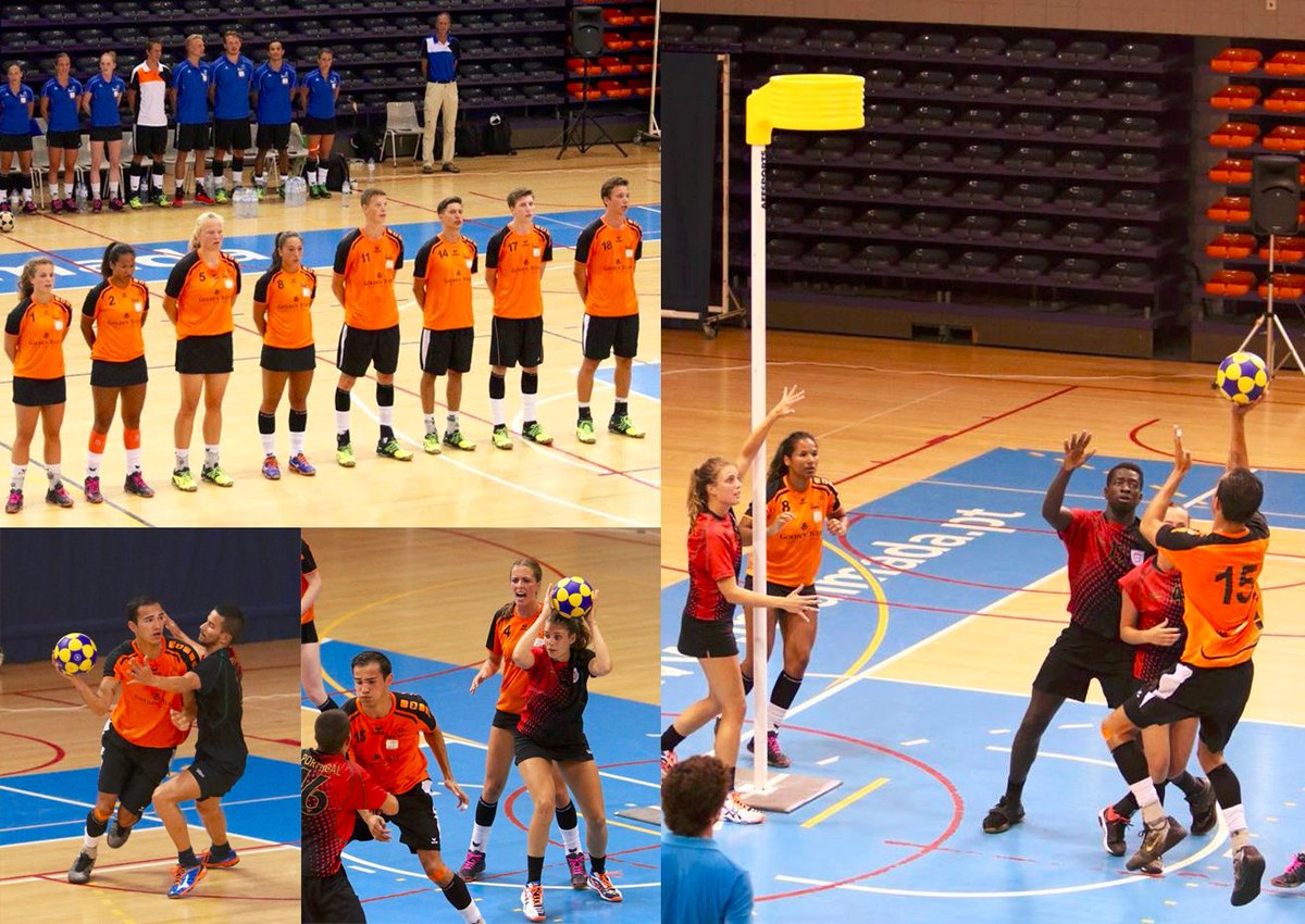 ZeroPointNL's tweet image. De korfballers van @KNKVOranje U23 hebben in de WK voorbereiding 2x gewonnen van Portugal! bit.ly/294Fsof