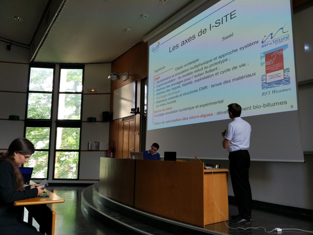 Polemc2's tweet photo. #TaskForceEurope : présentation du #GEM et des solutions d'accompagnement des projets #EMR proposées par @Polemc2 https://t.co/kzn82tKXmg