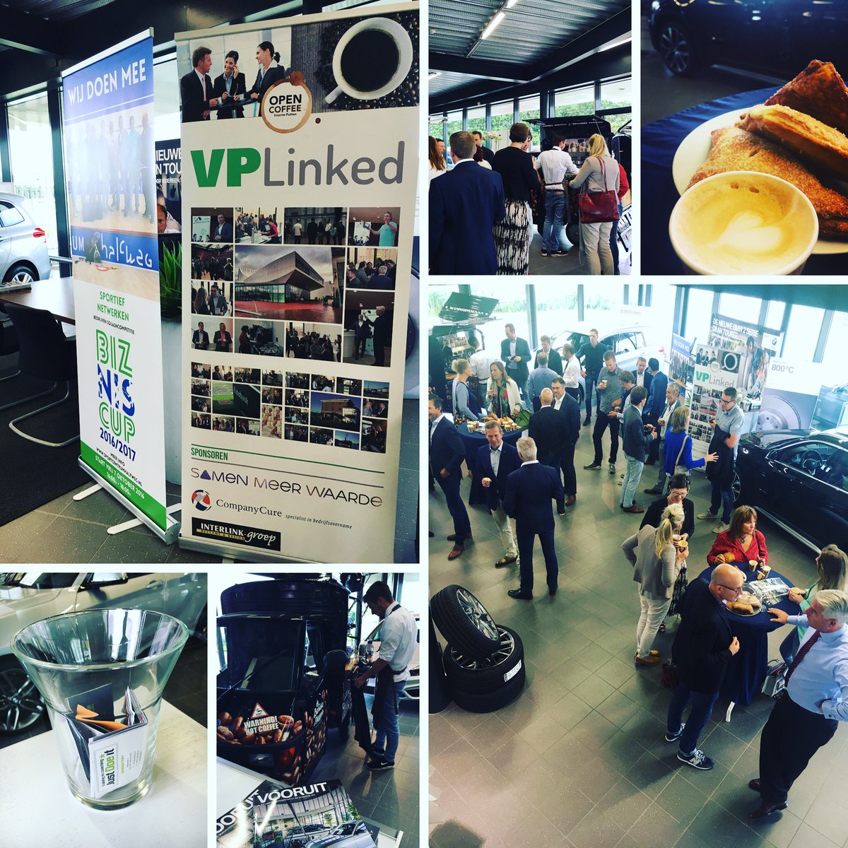 VMvanMastrigt's tweet photo. Waardevolle en interessante ochtend beleefd @KalfsbeekBMW Brielle, met dank aan @VPLinked en @DeBaristaBus! https://t.co/oGJWnnL56L