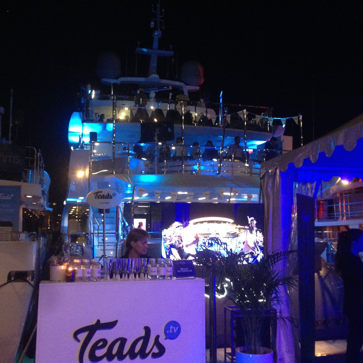 dj_dangermouse's tweet photo. DJ'ìn onboard #TeadsYacht2016 Warm up for @causeruckus &amp; @RevRunWisdom Thanks @Teads https://t.co/AiyAnOORz0