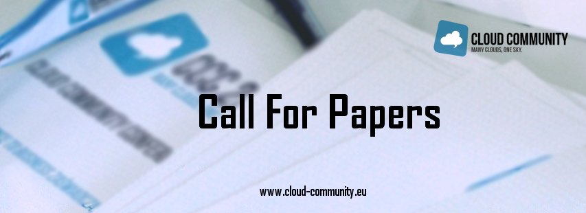 CCloudCommunity's tweet image. Zapraszamy do nadsyłania prelekcji na #CloudCommunity w Berlinie./ Call For Papers at #CloudCommunity in Berlin!