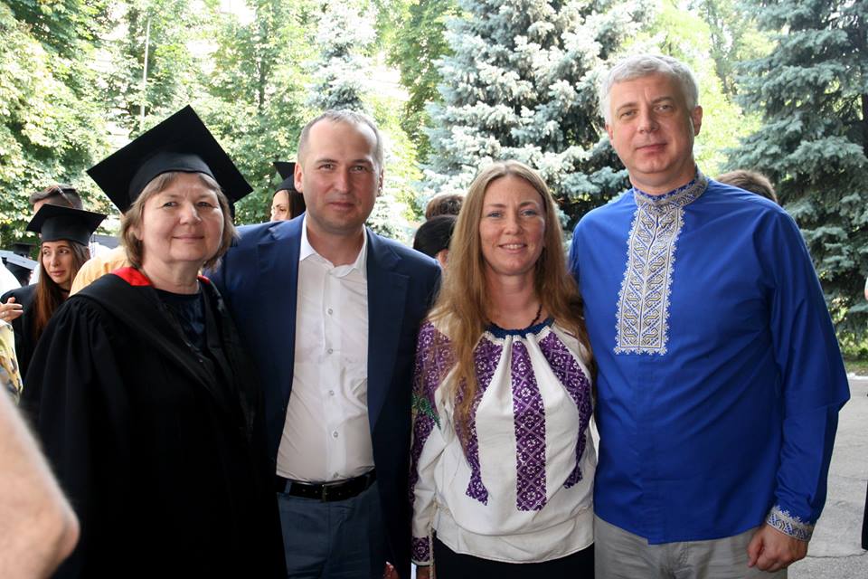 З рук Президента НаУКМА отримав почесну відзнаку-«Медаль Святого Петра Могили».Для мене це велика честь! Щиро дякую!