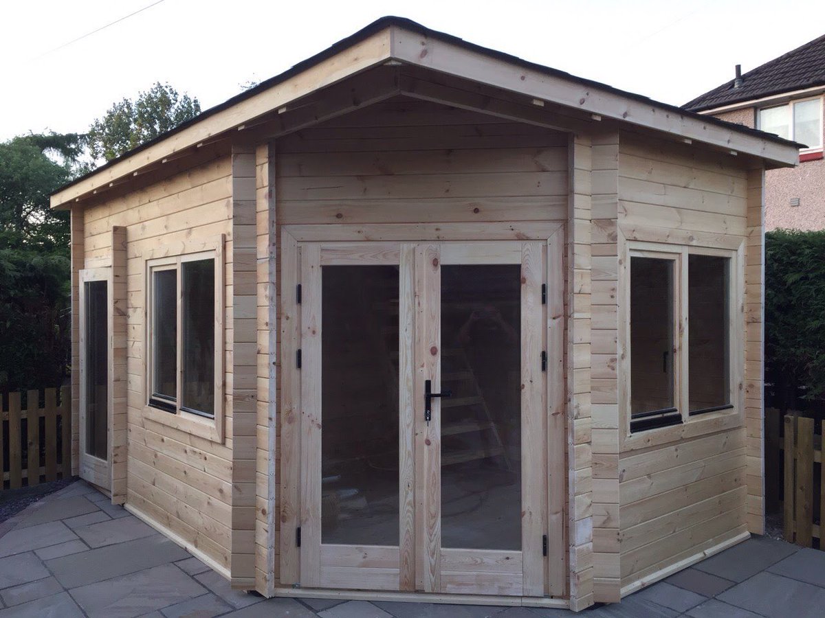 Cabin Group On Twitter Logcabin Completed Nice Cabin In Glasgow