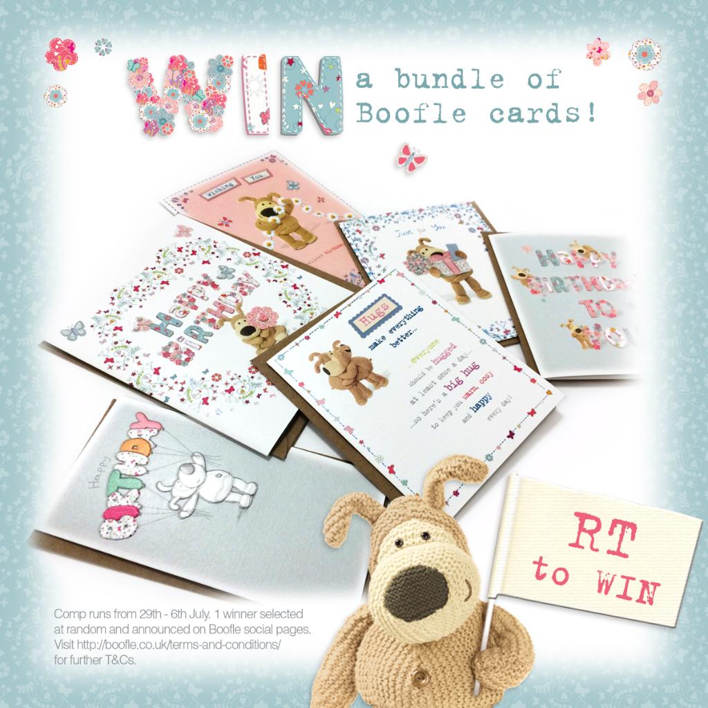 RT for the chance to #WIN a bundle of #Boofle #cards! 

#Comp ends 06/07, Terms apply boofle.co.uk/terms-and-cond…