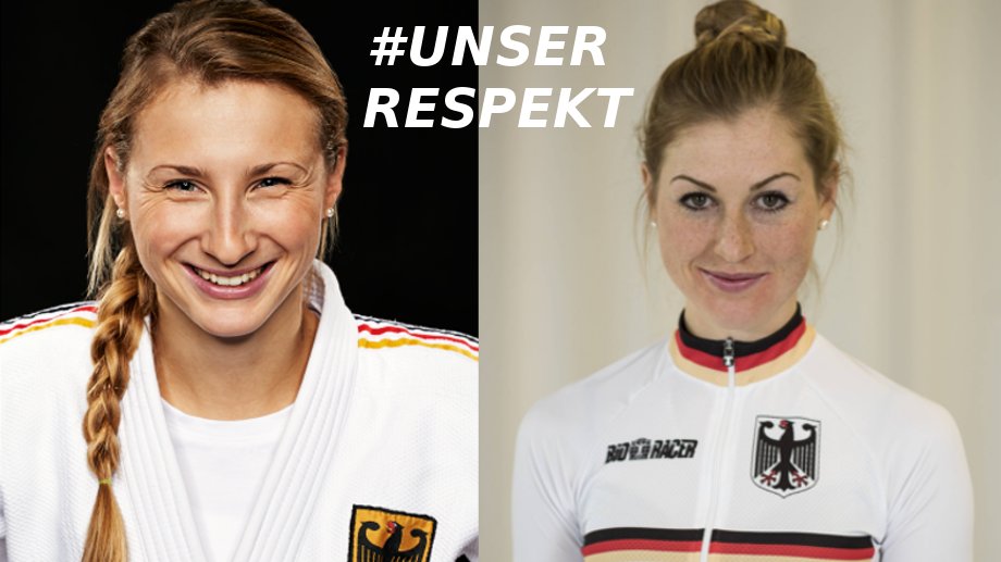 Bundesliga_DE's tweet photo. Martyna #Trajdos und @GrobertHelen sind nun offiziell für Rio nominiert. Herzlichen Glückwunsch! #UnserRespekt https://t.co/kLBh4yq3ly