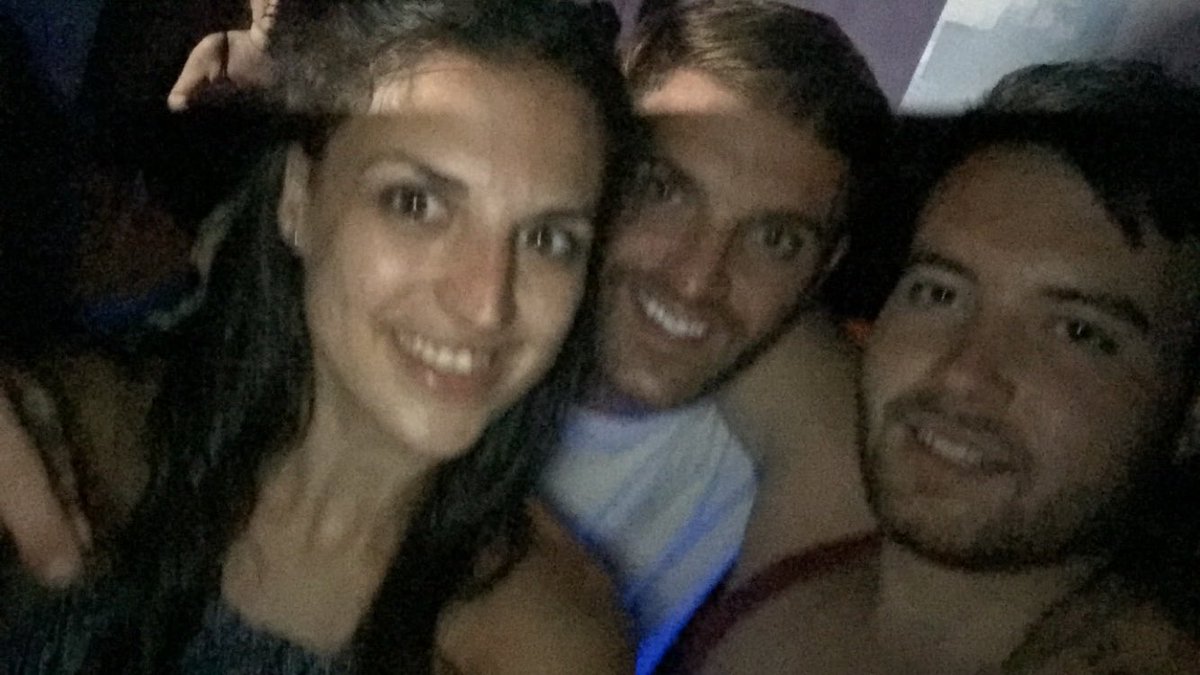 AmyHorsfield's tweet photo. Getting a photo with @AaronCGShore made my night, absolute beaut 😍 #clubshuffle #ayianapa 😁 https://t.co/GSxUfAtkDM