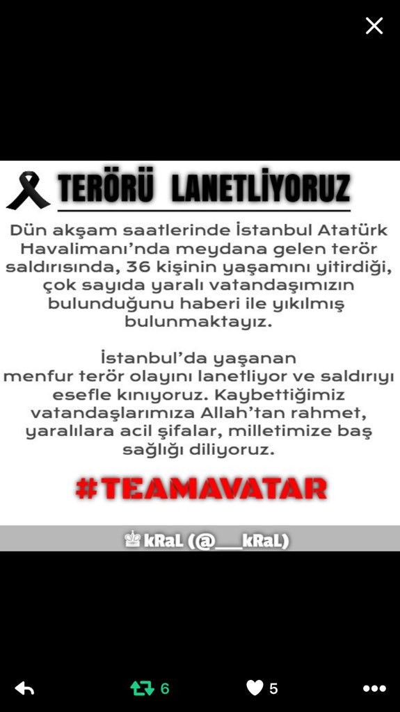 #PrayForTurkey #IstanbulAtaturkAirport #Tuerkiye_yalnız_değildir #atakanyaz1890gönder #sampiyinavatar #hepyek