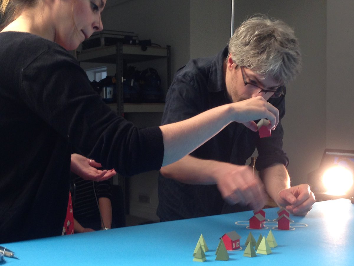 LooseMooseProds's tweet photo. Back in the studio with @catfish_tweets in @favarental #stopmotion #animation #production https://t.co/5O4XdKI4re