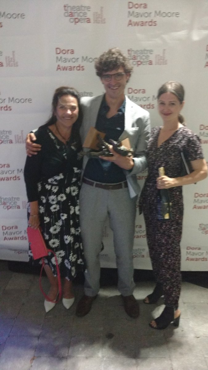 julianmiss's tweet photo. #Doras2016 Patrick Lavender is a 2x Dora Award Winner! Lots of hard work went into this year&it ended with a 2xBANG! https://t.co/T6iUMBRJ6Q