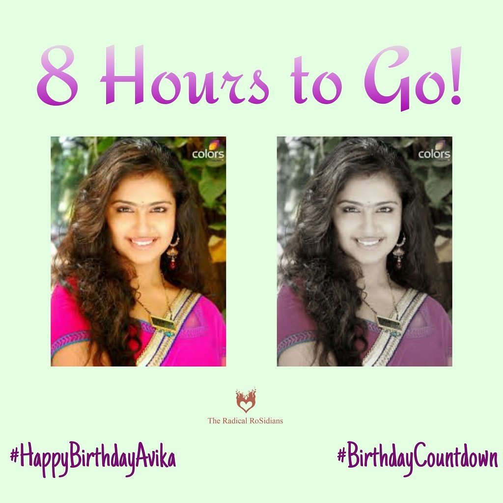 RadicalRoSidian's tweet photo. 8 hours 2 go! #HappyBirthdayAvika #BirthdayCountdown #BirthMonth #PrincessAvika #19thBirthday #AvikaGor
@avika_n_joy https://t.co/dFm8E6b7sB