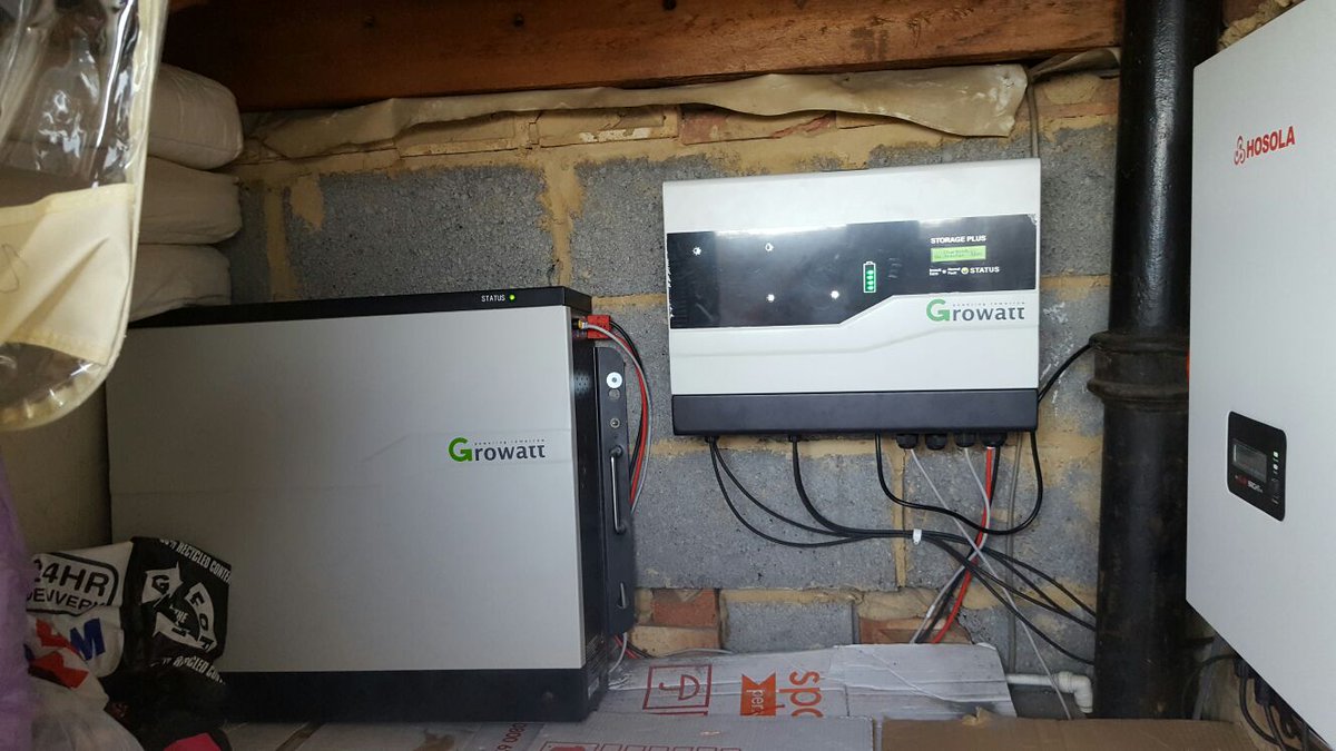 EcoWattSolar's tweet photo. A battery storage installation we have recently carried out by @EcoWattSolar https://t.co/WudjQZJqHB