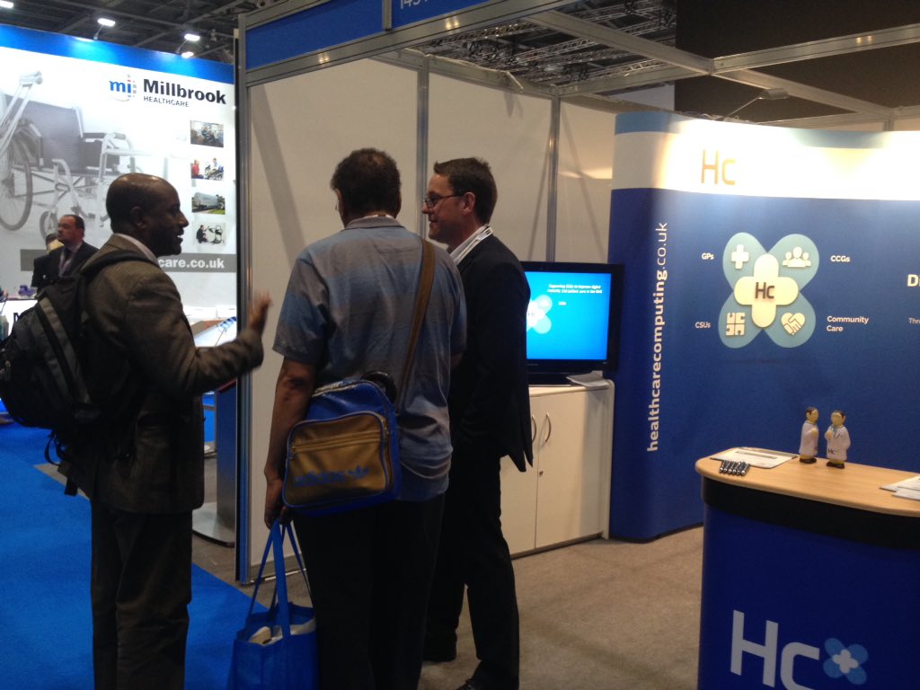 HCC_News's tweet photo. Delivering Digital Transformation across the NHS: visit stand I49 #CommShow #HealthPlusCare https://t.co/t9Y0mP7y67