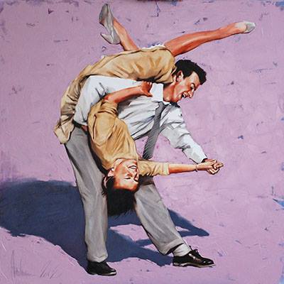 'Long Live Rock 'n' Roll III' - oil painting by Igor Schulman » artsales.in/index.aspx