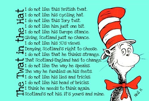 ninjaneil2004's tweet photo. It seems Dr Seuss had something to say..
#Englexit #the45plus #the45 #indyref2 #SNP #scotland #Brexit #BrexitVote https://t.co/Zo9xCmPIao