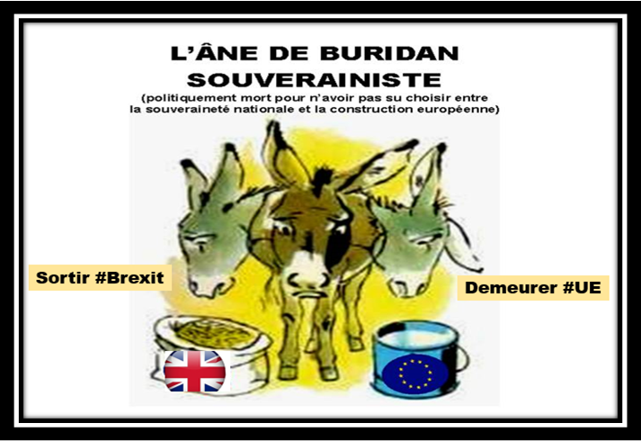 JBONAYE's tweet photo. Help the English people to make a choice. Exit or stay within the EU?
#Ane #Buridan

@RFI ; @FRANCE24 https://t.co/CMmNjxexOJ