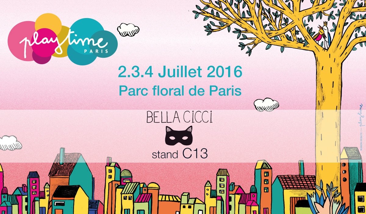 BellaCicci_com's tweet photo. BELLA CICCI will expose at @iamplaytime . Come to visit.
#kids #tradeshow #playtime2016 #baby #doudou #ecofriendly https://t.co/Wp3bJO5LfM