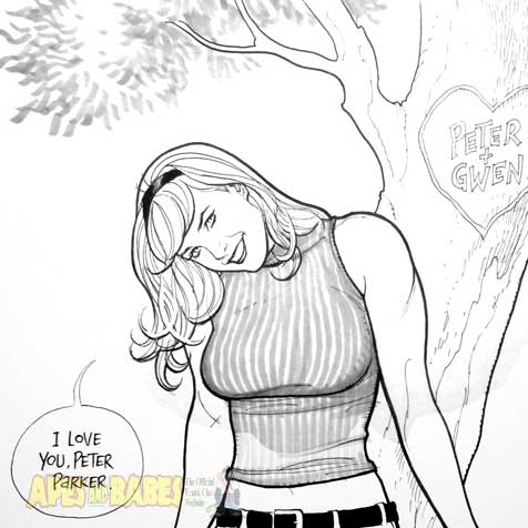 apesandbabes.com/?p=5349 Art Commissions At Supanova, Australia: Goblin Queen, Gwen Stacy