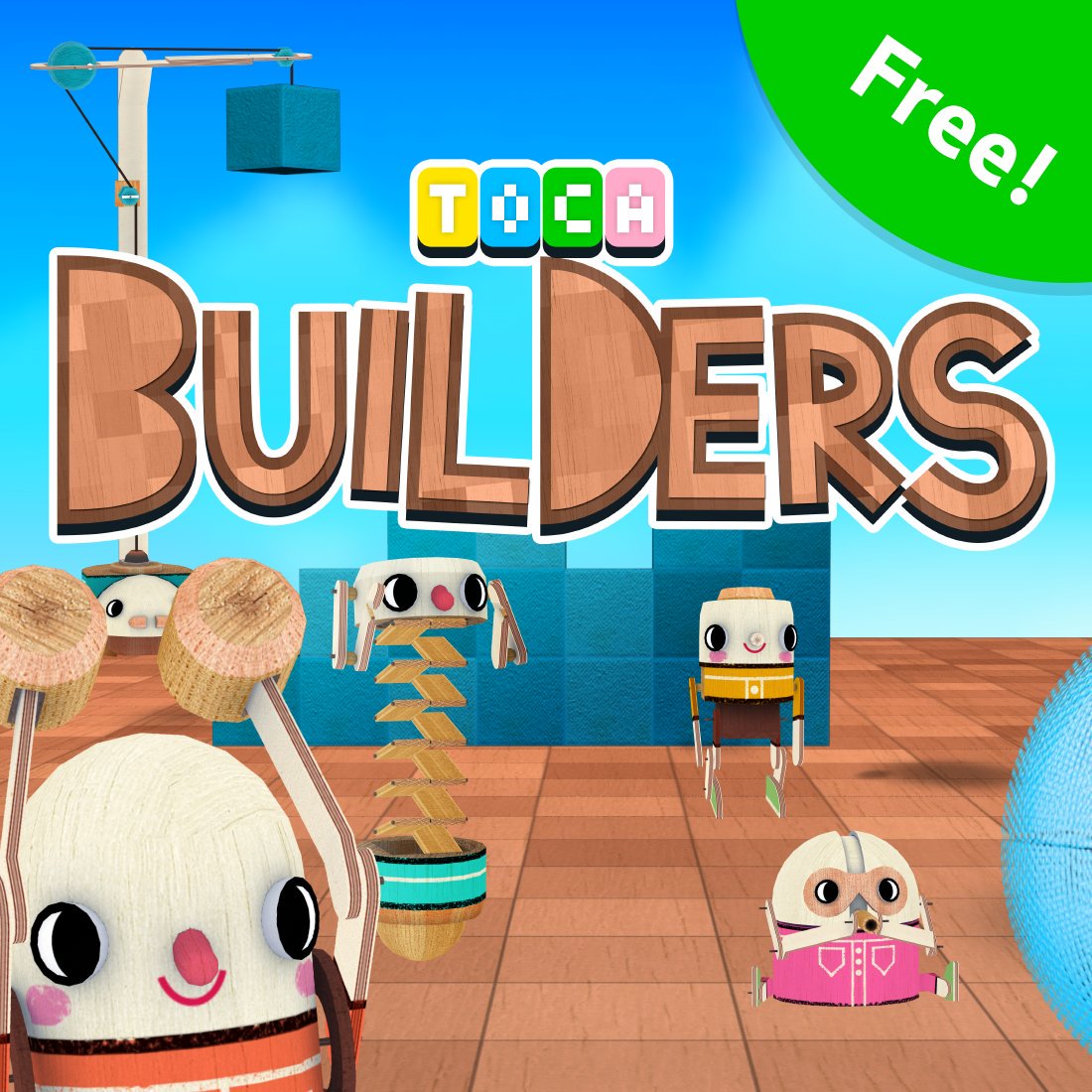 Frikids's tweet photo. Construye todo lo que imagines con #TocaBuilders ahora gratuita en @AppStore #free @tocaboca https://t.co/pyH7xzDJXx https://t.co/mqb845U375