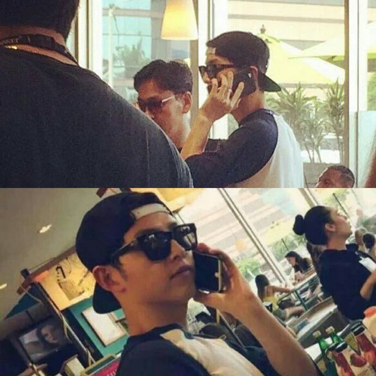 Finally, he had a vacation. Have a rest and enjoy your time #SongJoongKi #송중기 @KissVietnam