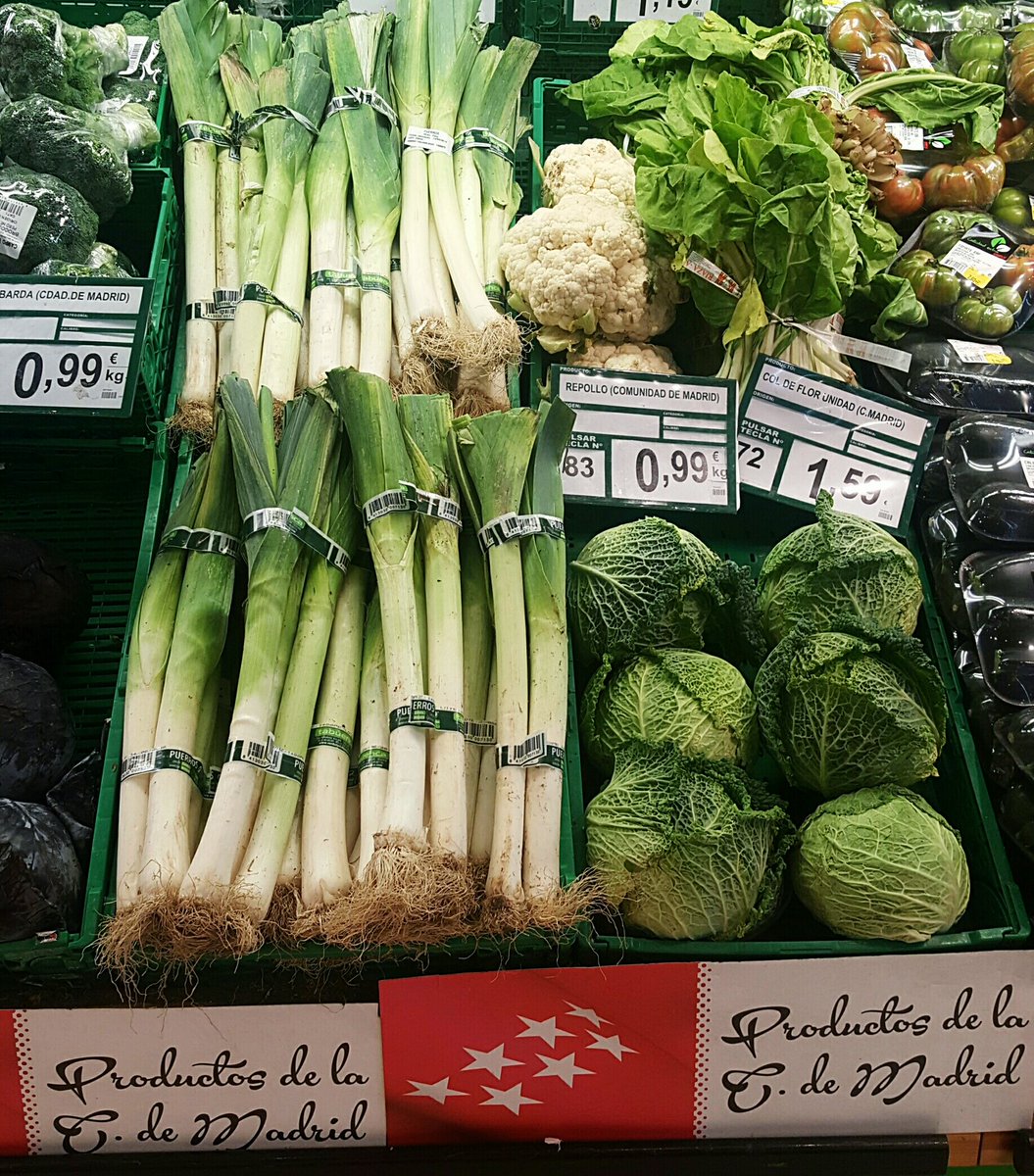 Me gusta encontrar en el #supermercado #ProductosDeMadrid #Madrid #alimentación #Huerta #CómeteMadrid #Castizosfera