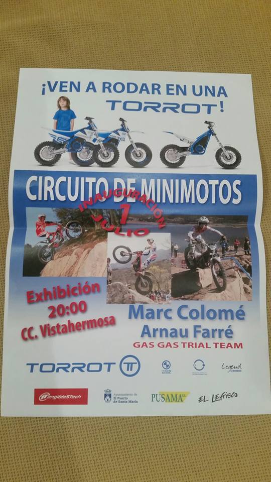torrot_official's tweet photo. Si estas por #Cadiz este Viernes 1 de Julio, pásate por el Puerto de Santa Maria y prueba las #Torrot #KIDS. https://t.co/AD074AgXVK