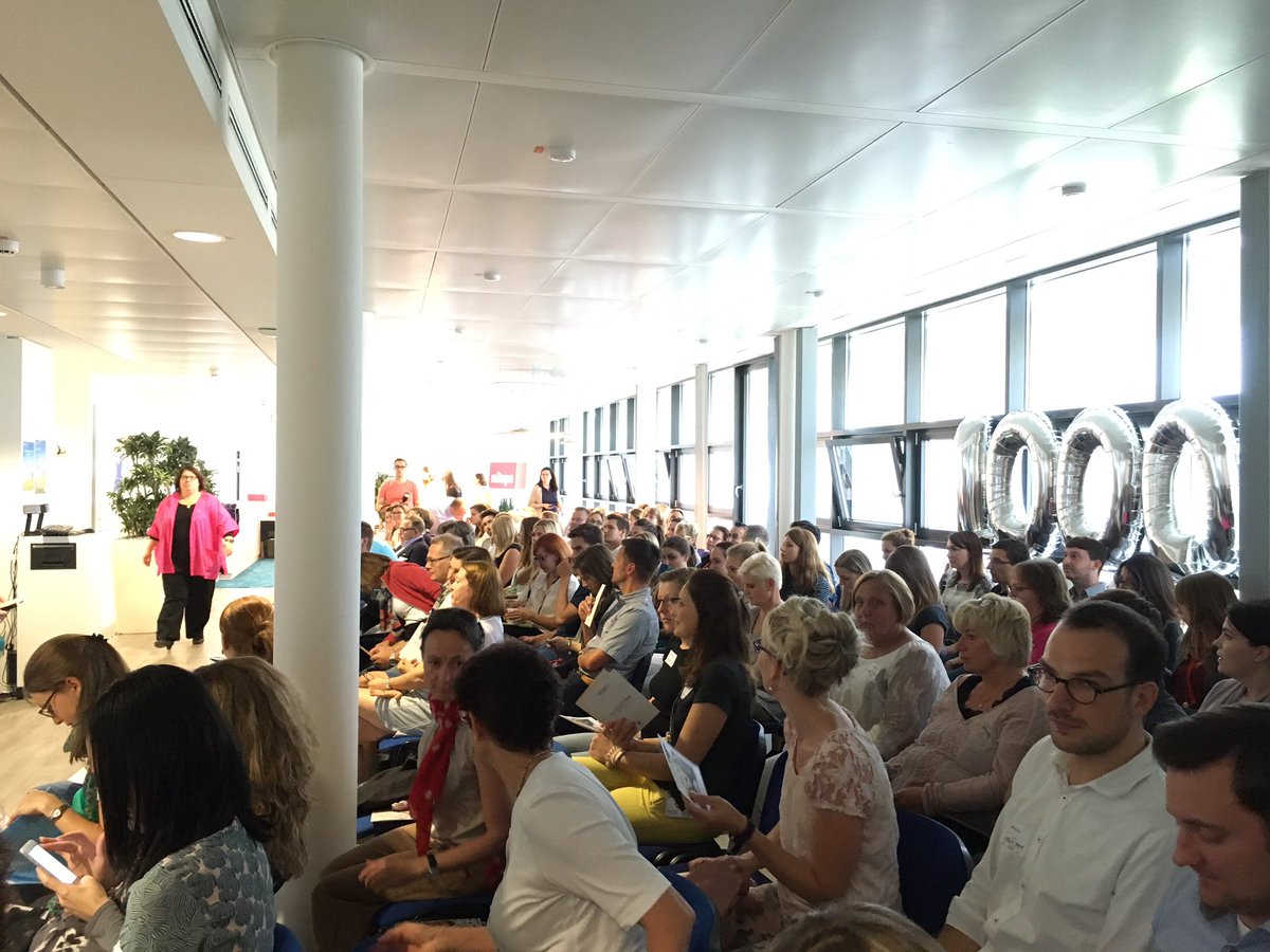 ChEffenberger's tweet photo. Getting ready @ELN Germany for #DanoneDay2016 https://t.co/6G1cBuHK4l