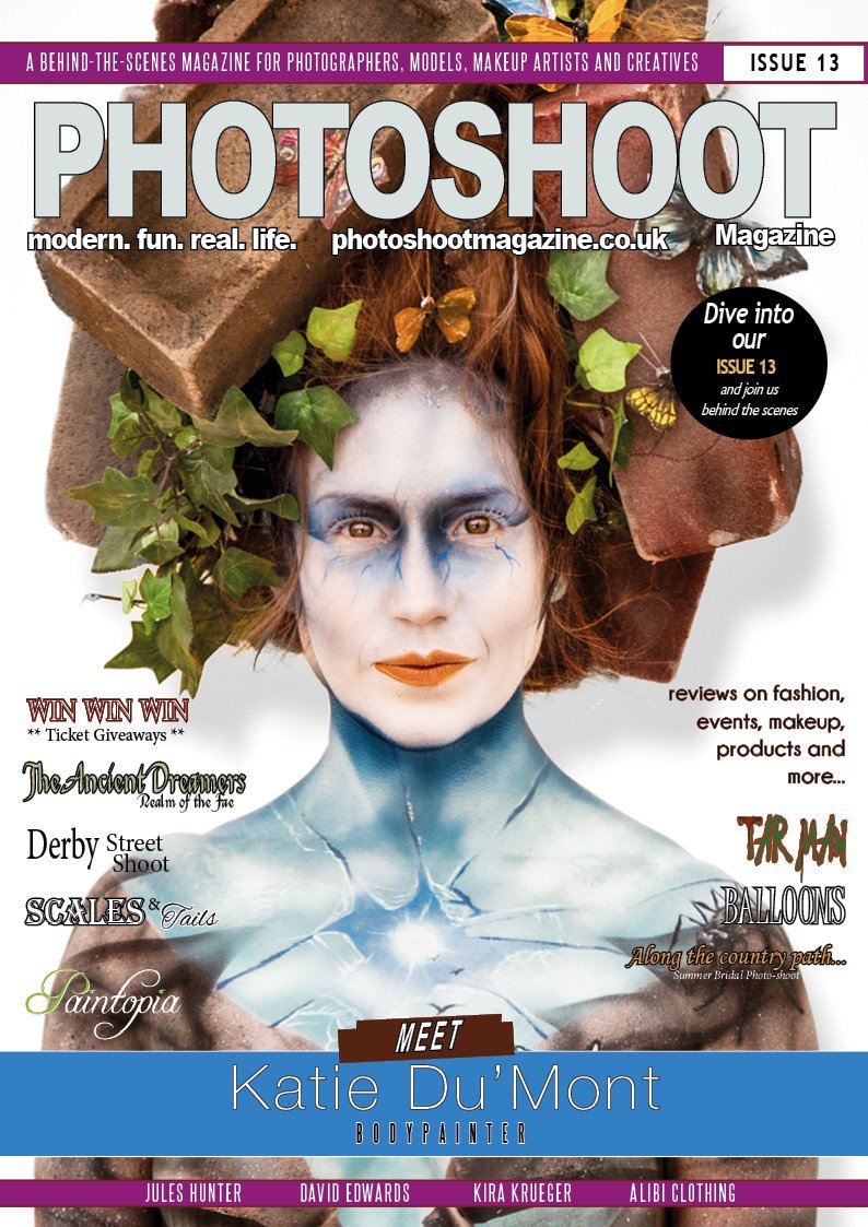 Photoshoot_Mag's tweet photo. Our next Issue 13 #frontcover @Paintopia @Paintopia_Jenn Model: @EmilyRQuantrill Artist: @KatieDumont24 #creativity https://t.co/noQRMxhXgi
