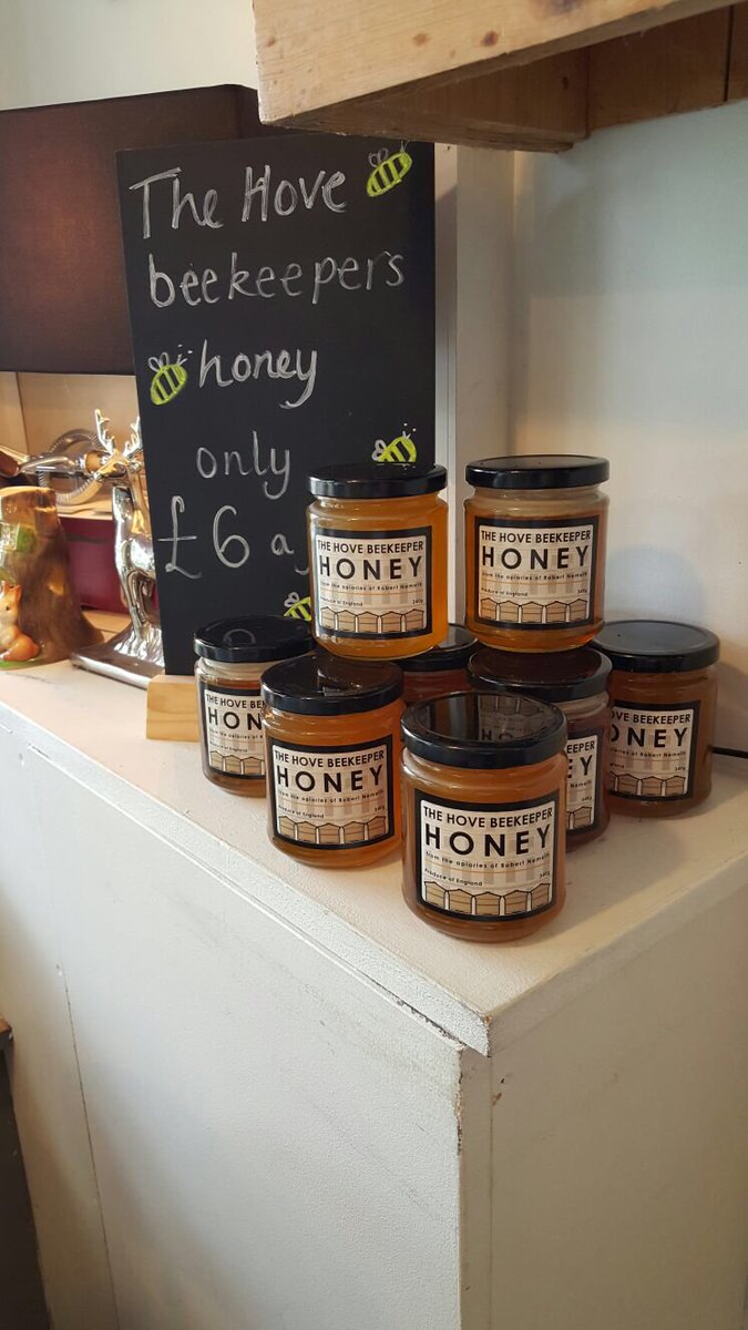 cakesthediff's tweet photo. The Hove Beekeeper Honey, available at Cakes the Difference! #cakesthedifference #honey #thehovebeekeeper #cakes https://t.co/hGYOORP5WP