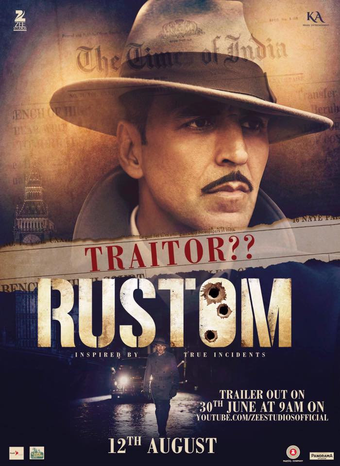 IndiaCinepolis's tweet photo. #RustomPoster https://t.co/HLdODyOHdC
