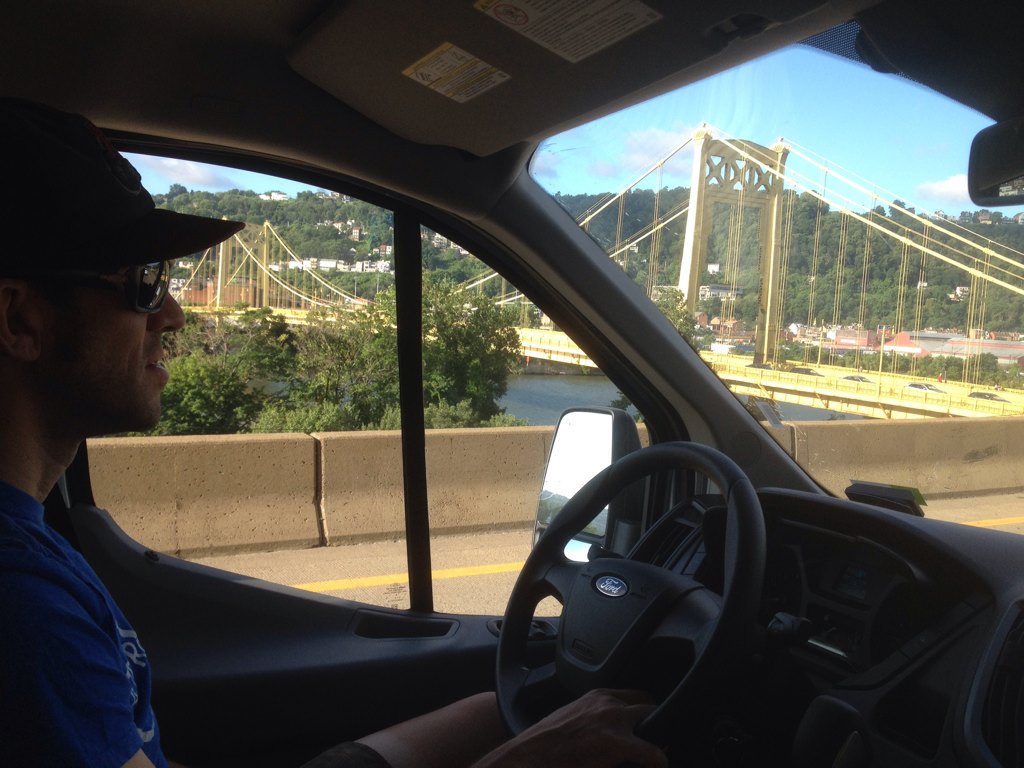 Velojockey's tweet photo. Point this van to Louisville Josh.
#natsziptrip #rad #Pittsburgh https://t.co/JymWjMU19y