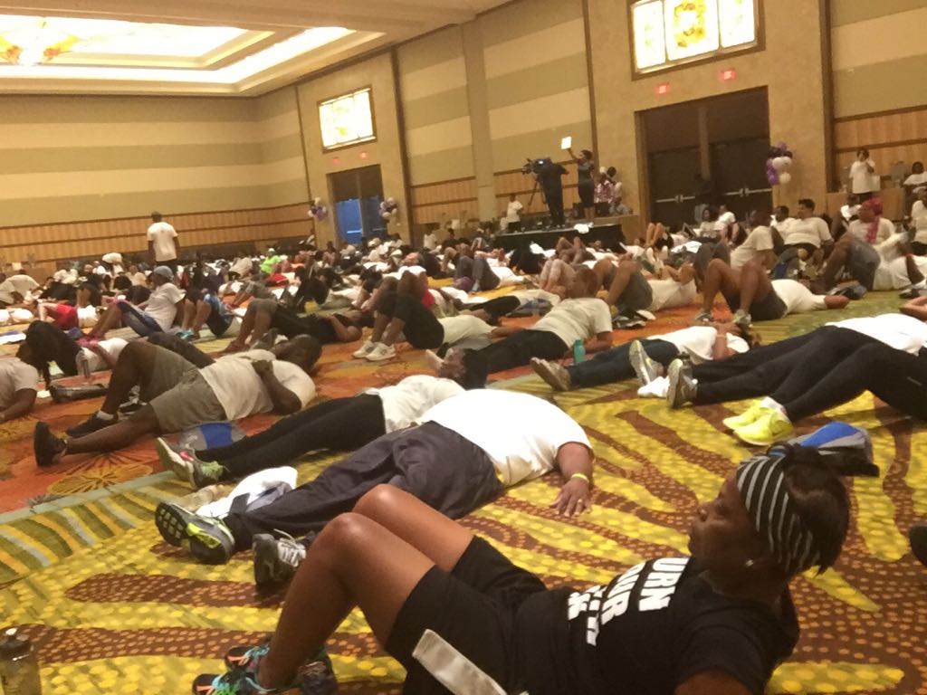 thebalmingilead's tweet image. Getting #churchfit this morning @FGBCF fit session! 💕💕Dr. Stephanie Walker #fgbcf2016