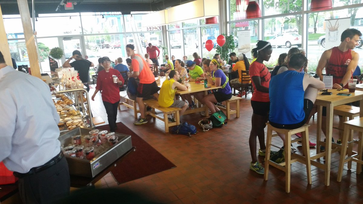 ThomasStohr's tweet photo. @swissbakers the great #nov_project crowd is enjoying #swiss food in the great @CityOfBoston #Boston https://t.co/MVzkLVL6HL