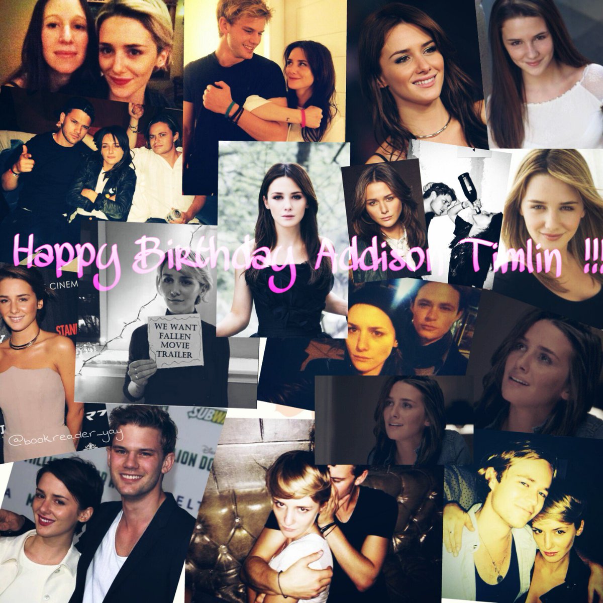 bookreader_yay's tweet photo. Very Very Happy Birthday Addison Timlin and Harrison Gilbertson !! 💕💕💕 Love you both! 💖
#HBDHarrison #HBDAddison https://t.co/36ZYSEyvPK