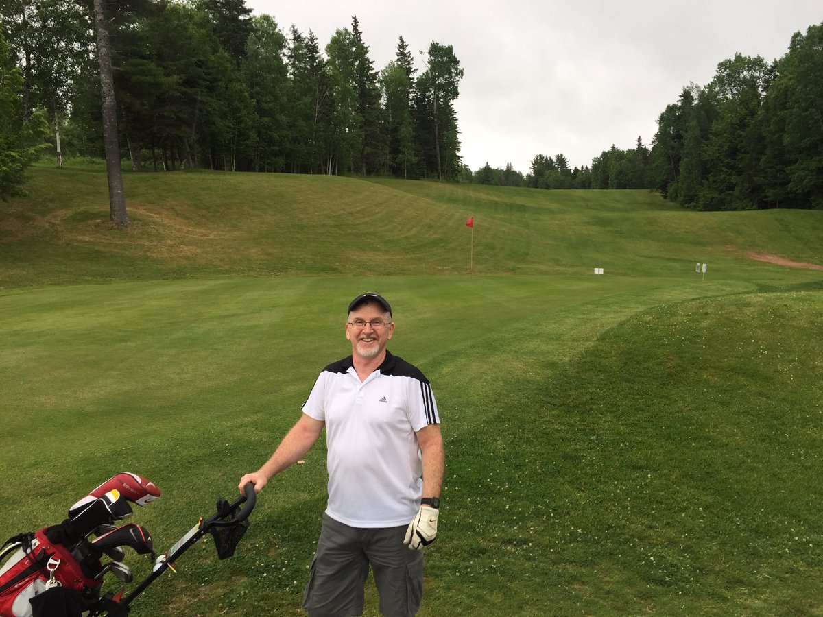 Congratulations to Steve Butland on a career-low 76 this morning. Great game, Steve.