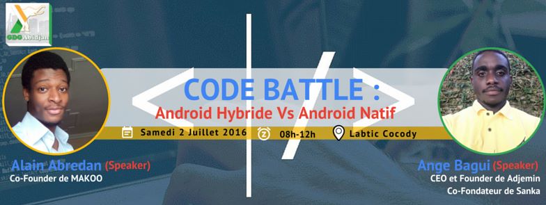 LABTIC_CI's tweet image. Rendez-vous ce Samedi 2 Juillet 2016 au @labtic_ci avec @gdgabidjan