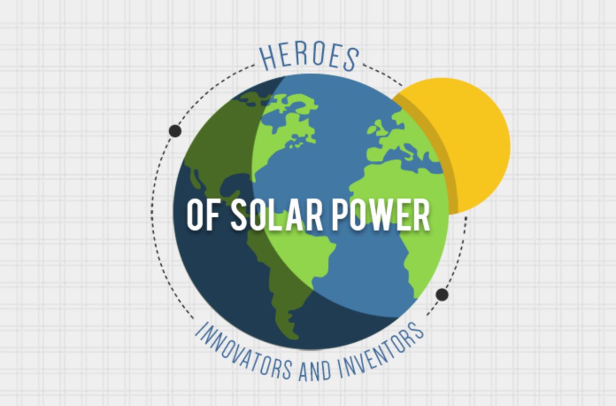 GeorgeWMIR's tweet photo. @SolarPowerWorld @SPIConvention Check out the story of solar power in this cool #solarenergy https://t.co/Djokx9D9LI https://t.co/SyEfduUytw