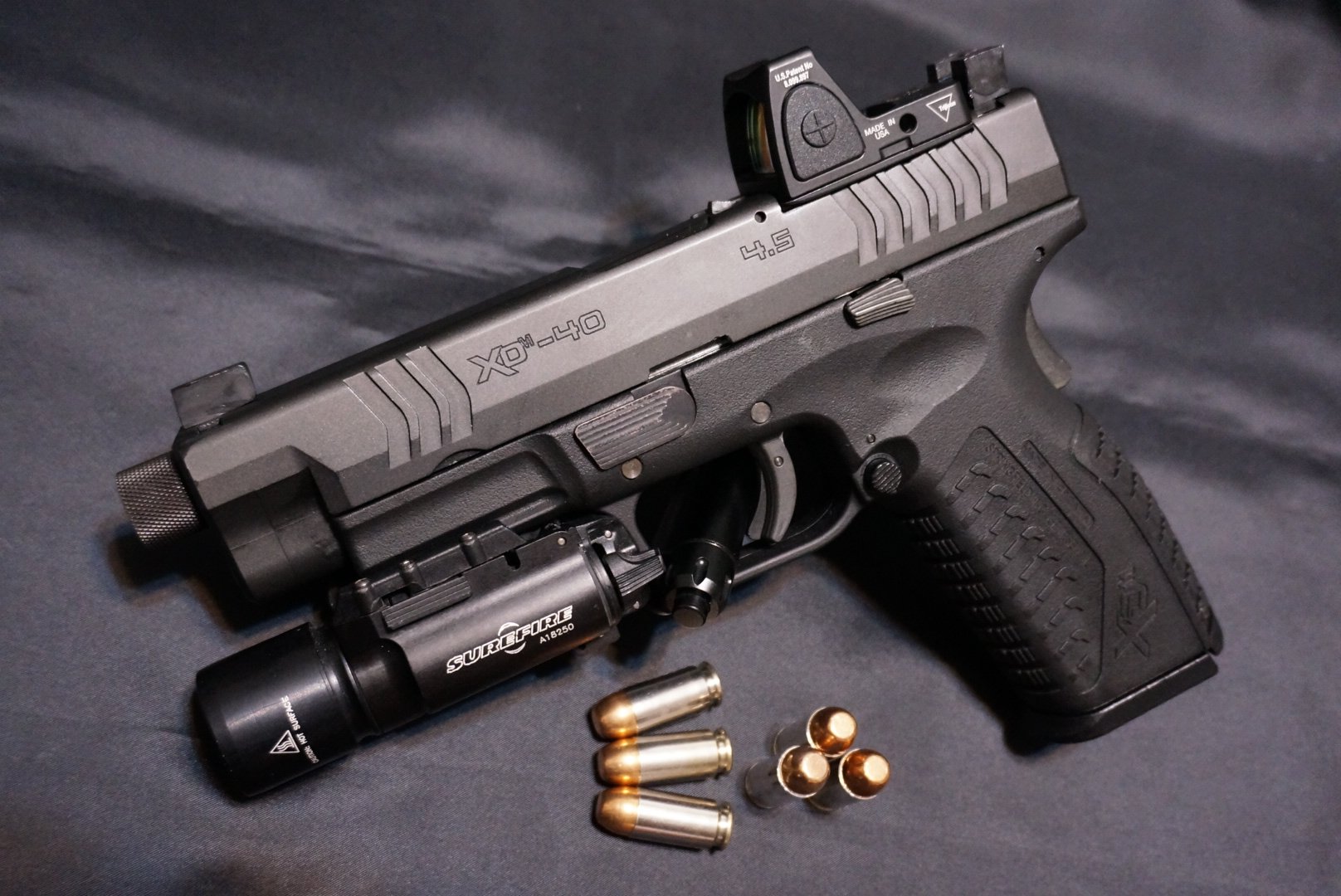 マルイ XDM-40 スプリングフィールド社 刻印追加カスタム マルイ XDM-40 スプリングフィールド社 刻印追加カスタム