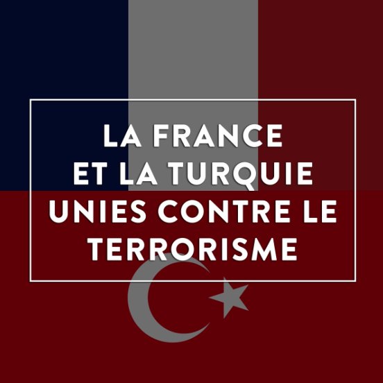 Solidarité avec le peuple turc, pris pour cible par le même terrorisme qui nous menace tous. #istanbulblast
