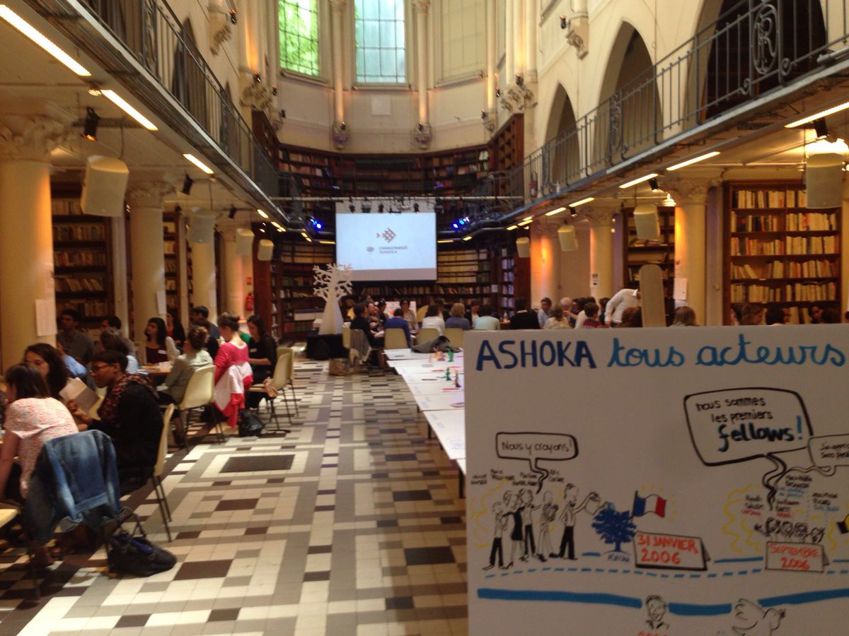 100 experts de l'éducation rassemblés pour parler avenir ! #ChangemakerEd #RedessinonslEducation2016 <a href="/ArchipelAurore/">L'Archipel</a>