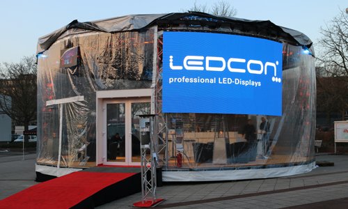 viscomshow's tweet photo. Our logowall for digital retail space @viscomshow will be provided by #Ledcon Systems Gmbh. https://t.co/RaIkFAxjui https://t.co/Eg31BUKevY