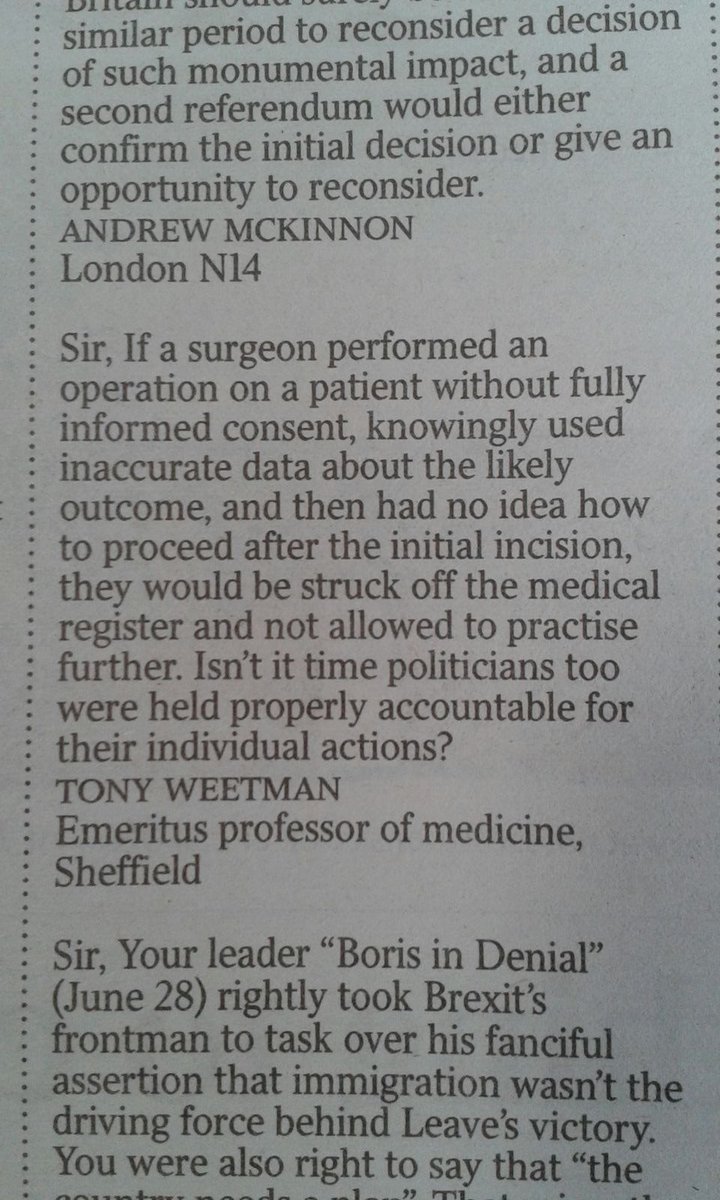 #brexit Nice one Tony.