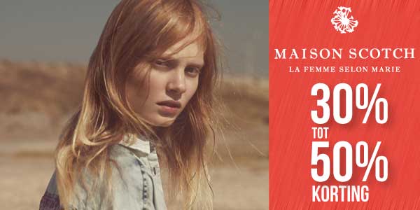 Maison Scotch nu 30-50% korting op de voorjaarscollectie. #maisonscotch #opruiming #mode bit.ly/292m3Po