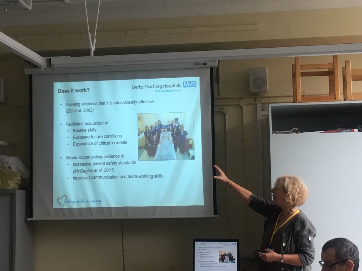 harriski2's tweet image. #cae #simulationconference #oxfordbrookes #HPSNUK16 In-situ simulation great session