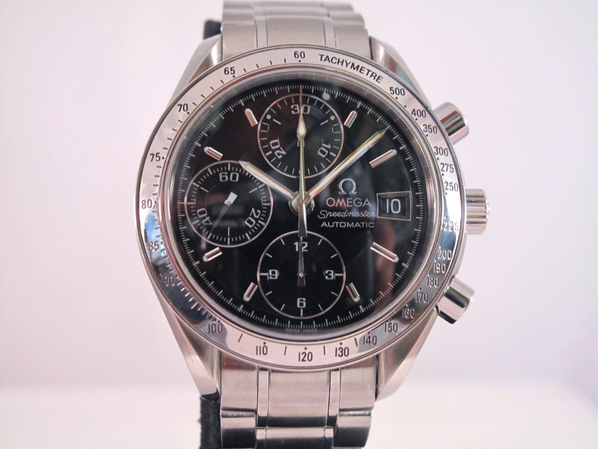 pproCollectorsM's tweet photo. FS: #Omega @OmegaWatches #SpeedmasterDate Chronograph Automatic https://t.co/OBODq3LCKz https://t.co/quRHsJG8Rx