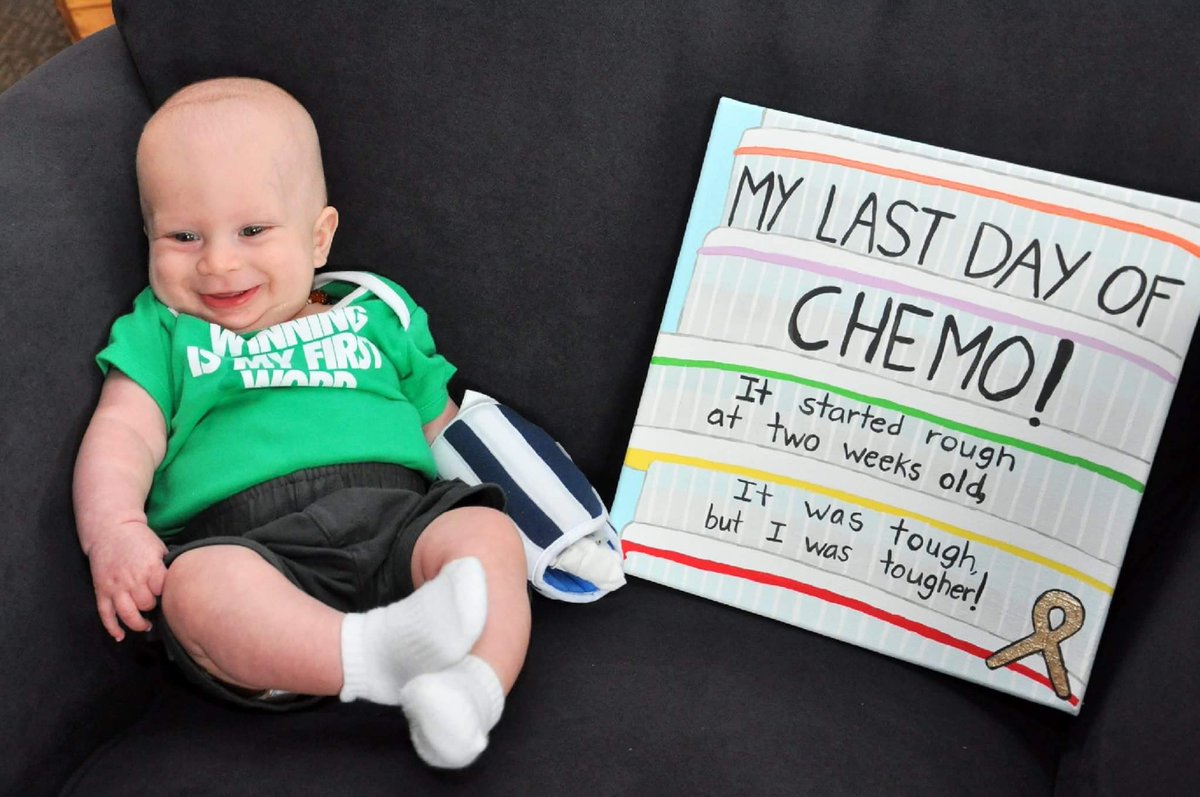 RMHGlobal's tweet photo. #Nomochemo for this little fighter, Everett! RT to send him some love #KeepingFamiliesClose @RMHSNJ https://t.co/yUpNijmy7U