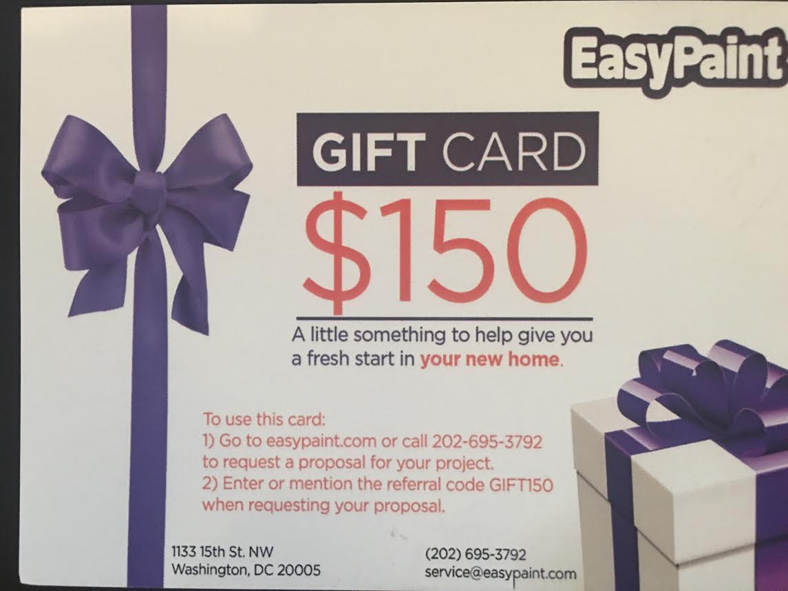 Thank you for making June the best month in EasyPaint history!!! please ask your clients to mention or type GIFT150