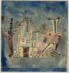 Jardin en Debris, 1923-1924
1923 - 1924
Acuarela y  tinta negro transferida sobre papel vitela crema
#PaulKlee #Klee