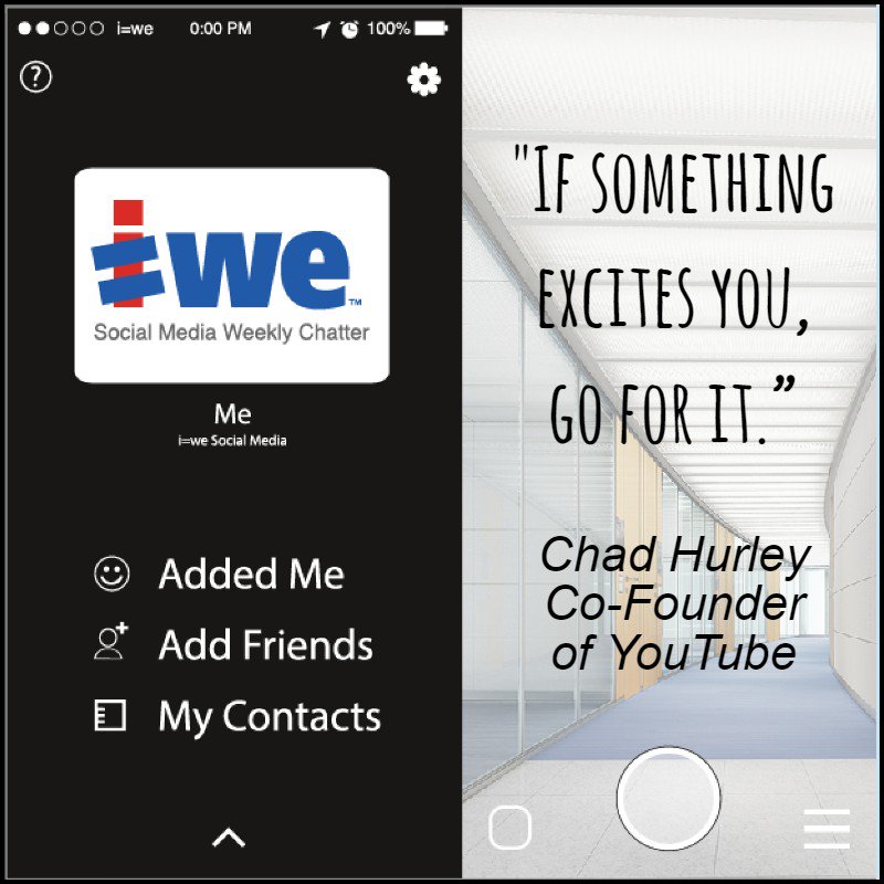 Follow the things you’re passionate about. Via <a href="/Chad_Hurley/">Chad Hurley</a> #SocialMedia #YouTube