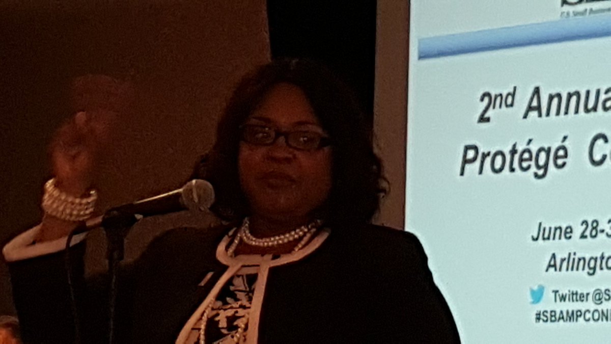 reefsystems's tweet photo. Jackie Robinson-Burnette shares a success story with participants #SBAMPCONFERENCE @SBAgov #SmartBoldAccessible https://t.co/cA7bavqBz1