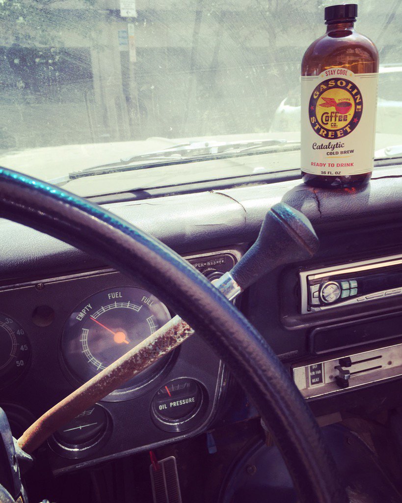 GasStCoffee's tweet photo. On empty?  #chevyk5 #gasolinestreetcoffee #pittsburghcoffee #steelcitygrammers #burgh #fuel https://t.co/wa9tQ7Ayt0